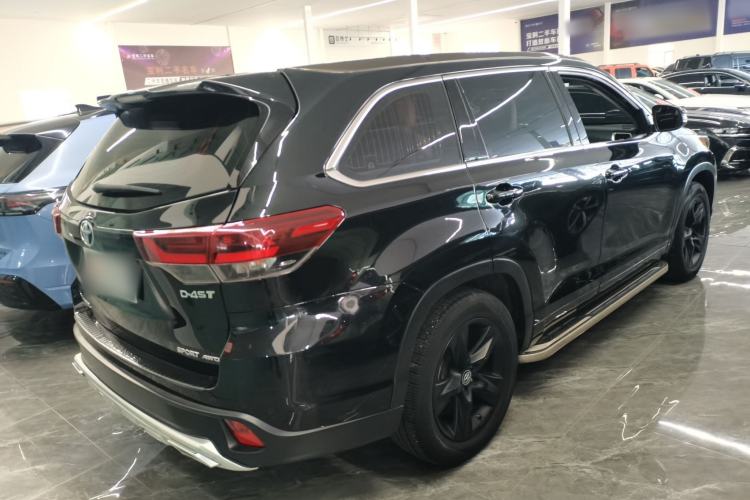 Used Toyota Highlander 2018 2.0T Four-Wheel Drive Knight Edition 7 Seats China VI Standard Rear Right 45 Deg