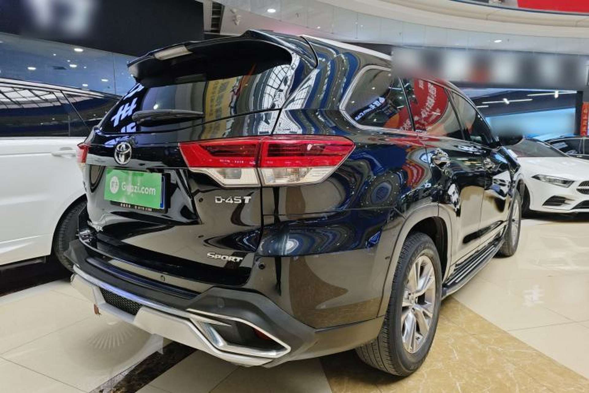 Used Toyota Highlander 2018 2.0T Two-Wheel Drive Elite Edition 7 Seats China VI Standard Rear Right 45 Deg