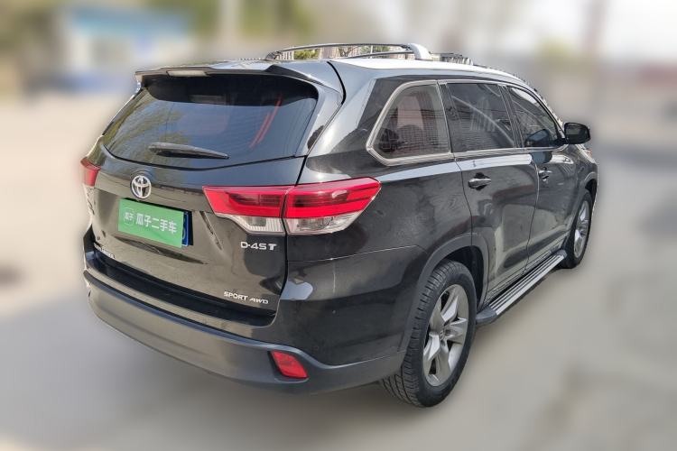 Used Toyota Highlander 2018 2.0T Four-Wheel Drive Luxury Version 7 Seats China VI Standard Rear Right 45 Deg