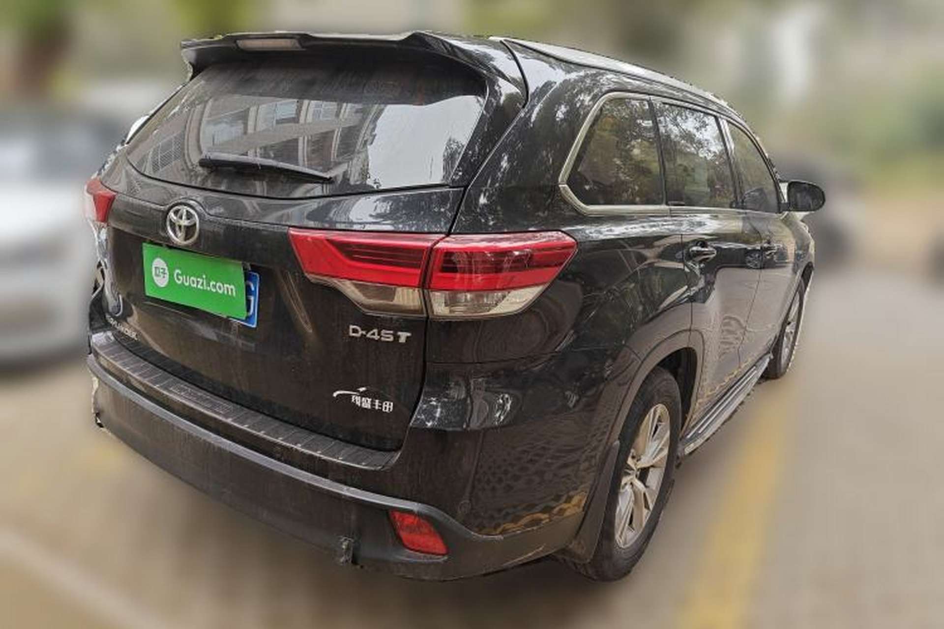 Used Toyota Highlander 2018 2.0T Two-Wheel Drive Elite Edition 7 Seats Emission Standard China V Rear Right 45 Deg