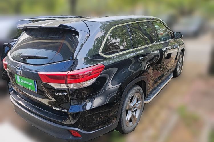 Used Toyota Highlander 2018 2.0T Four-Wheel Drive Prestige Version 7 Seats China VI Standard Rear Right 45 Deg