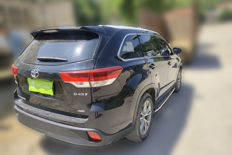Used Toyota Highlander 2018 2.0T Four-Wheel Drive Elite Edition 7 Seats China VI Standard Rear Right 45 Deg