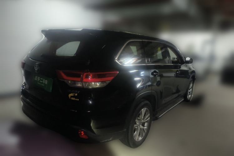 Used Toyota Highlander 2018 2.0T Four-Wheel Drive Elite Edition 7 Seats China VI Standard Rear Right 45 Deg