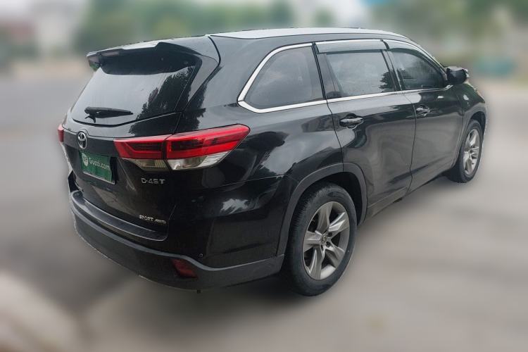 Used Toyota Highlander 2018 2.0T Four-Wheel Drive Prestige Version 7 Seats China V Emission Standard Rear Right 45 Deg