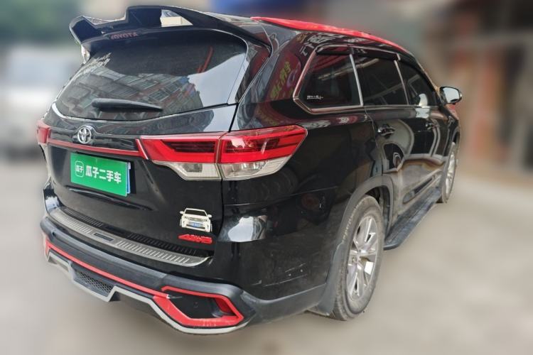 Used Toyota Highlander 2018 2.0T Four-Wheel Drive Elite Edition 7 Seats China V Standard Rear Right 45 Deg