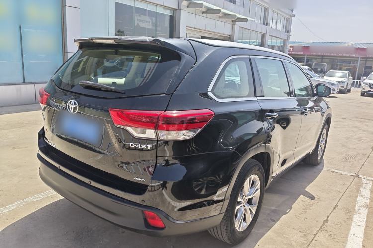 Used Toyota Highlander 2018 2.0T Four-Wheel Drive Elite Edition 7 Seats China V Standard Rear Right 45 Deg