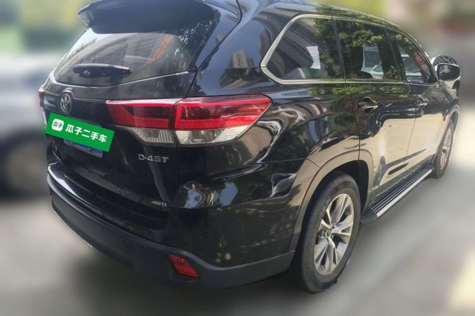 Used Toyota Highlander 2018 2.0T Four-Wheel Drive Elite Edition 7 Seats China VI Standard Rear Right 45 Deg