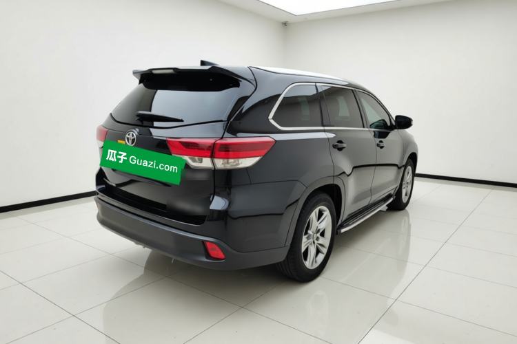Used Toyota Highlander 2018 2.0T Four-Wheel Drive Supreme Edition 7-Seater China VI Rear Right 45 Deg