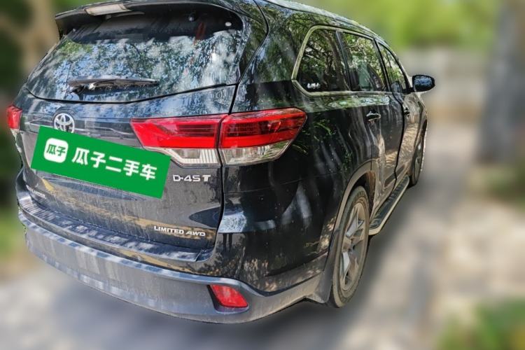 Used Toyota Highlander 2018 2.0T Four-Wheel Drive Supreme Edition 7-Seater China VI Rear Right 45 Deg