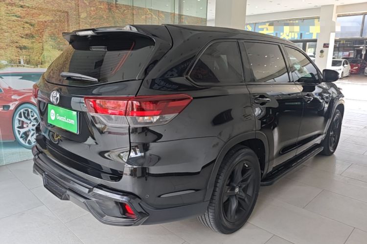 Used Toyota Highlander 2018 2.0T Four-Wheel Drive Knight Edition 7 Seats China VI Standard Rear Right 45 Deg