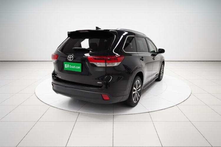 Used Toyota Highlander 2018 2.0T Four-Wheel Drive Elite Edition 7 Seats China VI Standard Rear Right 45 Deg