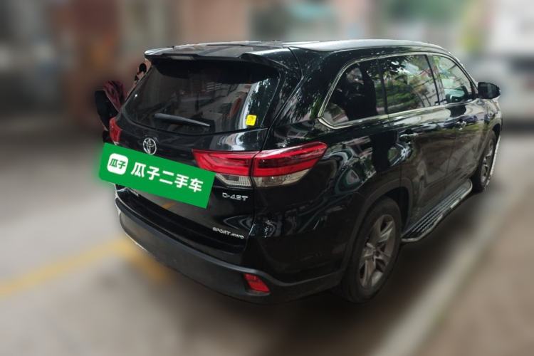 Used Toyota Highlander 2018 2.0T Four-Wheel Drive Luxury Version 7 Seats China VI Standard Rear Right 45 Deg