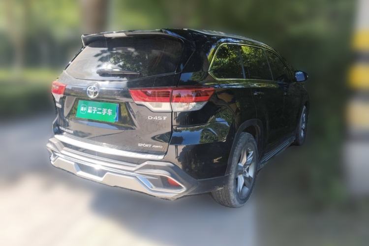 Used Toyota Highlander 2018 2.0T Four-Wheel Drive Luxury Version 7 Seats China VI Standard Rear Right 45 Deg
