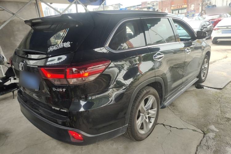 Used Toyota Highlander 2018 2.0T Four-Wheel Drive Prestige Version 7 Seats China VI Standard Rear Right 45 Deg