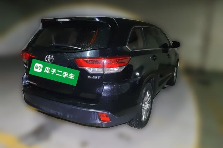 Used Toyota Highlander 2018 2.0T Two-Wheel Drive Elite Edition 7 Seats China VI Standard Rear Right 45 Deg