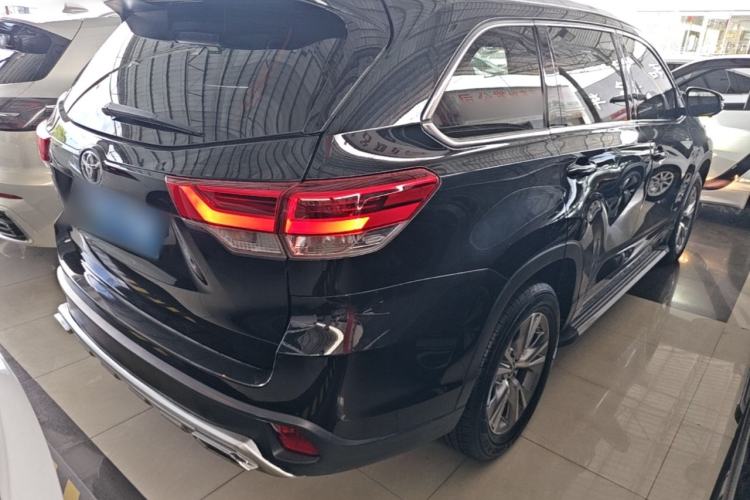 Used Toyota Highlander 2018 2.0T Two-Wheel Drive Elite Version 5 Seats China VI Standard Rear Right 45 Deg