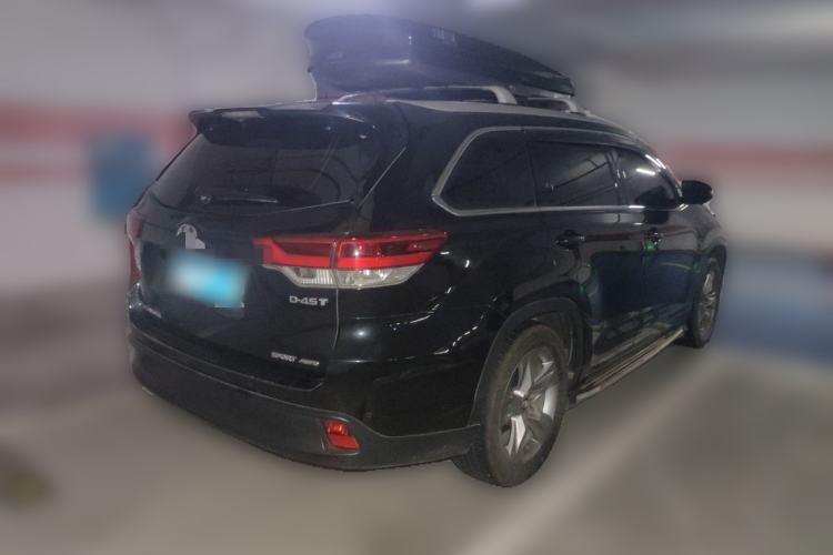 Used Toyota Highlander 2018 2.0T Four-Wheel Drive Prestige Version 7 Seats China VI Standard Rear Right 45 Deg