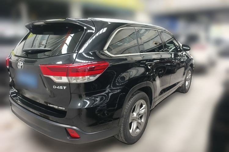 Used Toyota Highlander 2018 2.0T Four-Wheel Drive Supreme Edition 7-Seater China VI Rear Right 45 Deg
