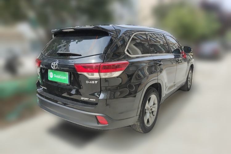 Used Toyota Highlander 2018 2.0T Four-Wheel Drive Luxury Version 7 Seats China VI Standard Rear Right 45 Deg