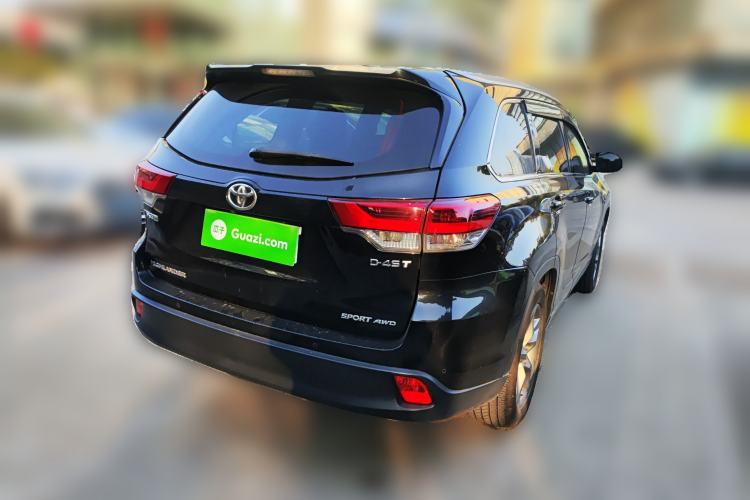 Used Toyota Highlander 2018 2.0T Four-Wheel Drive Luxury Version 7 Seats China VI Standard Rear Right 45 Deg