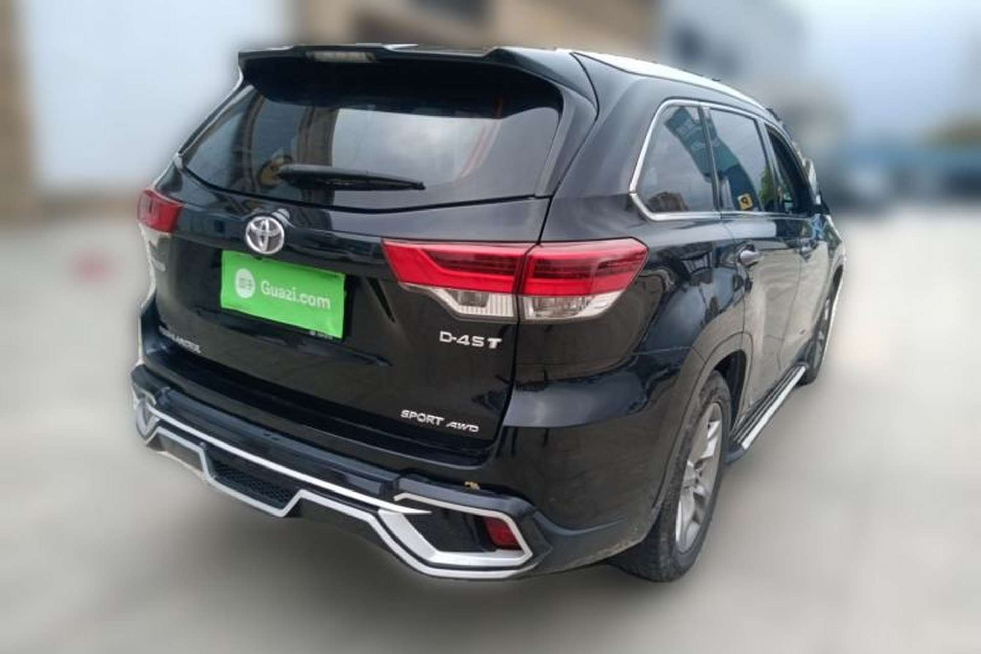 Used Toyota Highlander 2018 2.0T Four-Wheel Drive Luxury Version 7 Seats China VI Standard Rear Right 45 Deg