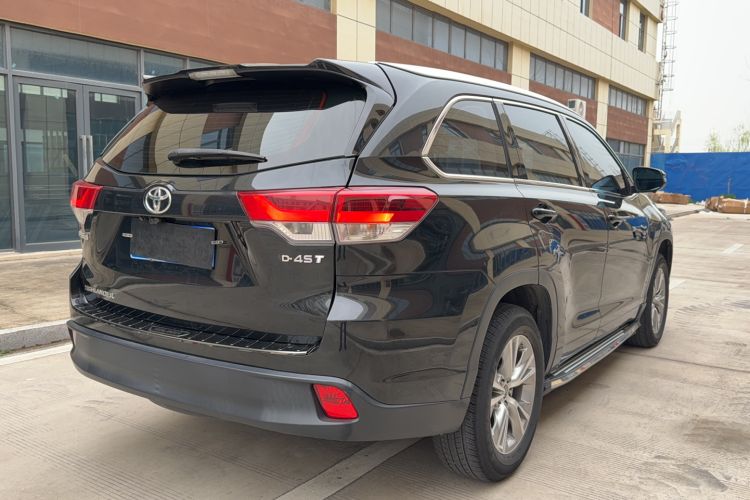 Used Toyota Highlander 2018 2.0T Two-Wheel Drive Elite Version 5 Seats China VI Standard Rear Right 45 Deg