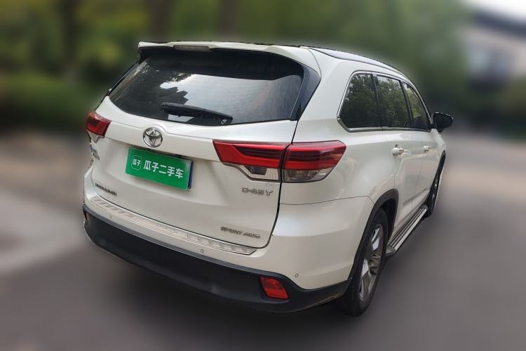 Used Toyota Highlander 2018 2.0T Four-Wheel Drive Luxury Version 7 Seats China VI Standard Rear Right 45 Deg