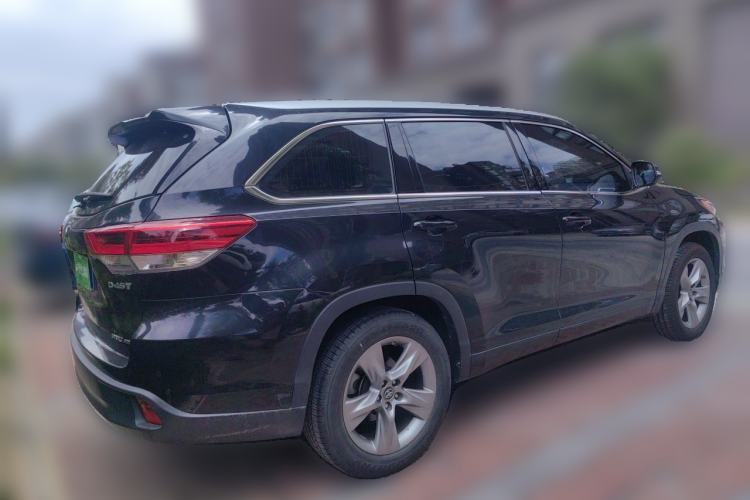 Used Toyota Highlander 2018 2.0T Four-Wheel Drive Prestige Version 7 Seats China VI Standard Rear Right 45 Deg