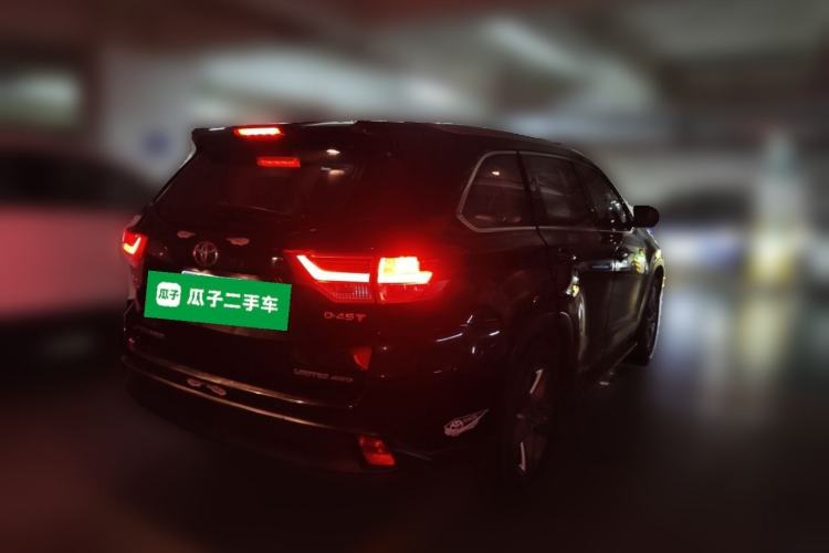 Used Toyota Highlander 2018 2.0T Four-Wheel Drive Supreme Edition 7-Seater China VI Rear Right 45 Deg