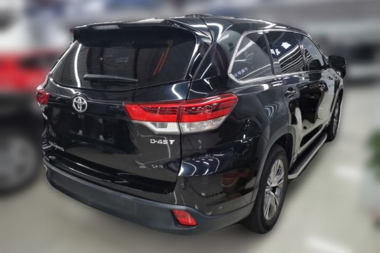 Used Toyota Highlander 2018 2.0T Two-Wheel Drive Elite Version 5 Seats China VI Standard Rear Right 45 Deg