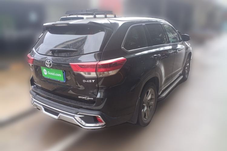 Used Toyota Highlander 2018 2.0T Four-Wheel Drive Prestige Version 7 Seats China VI Standard Rear Right 45 Deg