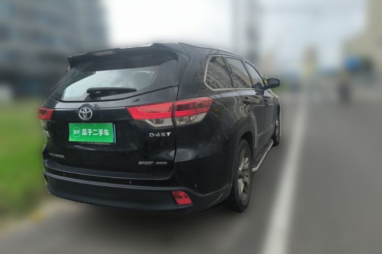 Used Toyota Highlander 2018 2.0T Four-Wheel Drive Prestige Version 7 Seats China VI Standard Rear Right 45 Deg