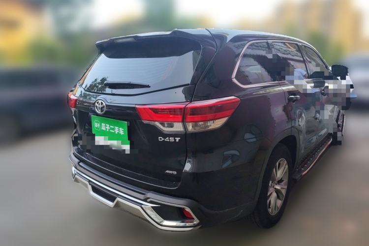 Used Toyota Highlander 2018 2.0T Four-Wheel Drive Elite Edition 7 Seats China V Standard Rear Right 45 Deg