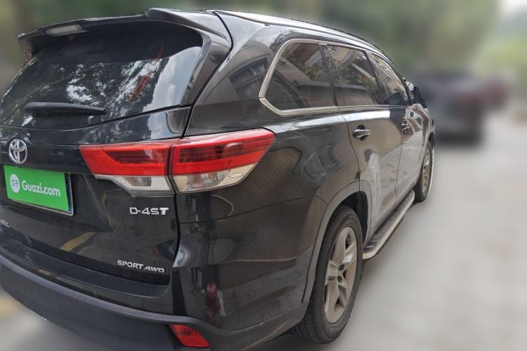 Used Toyota Highlander 2018 2.0T Four-Wheel Drive Luxury Version 7 Seats China VI Standard Rear Right 45 Deg