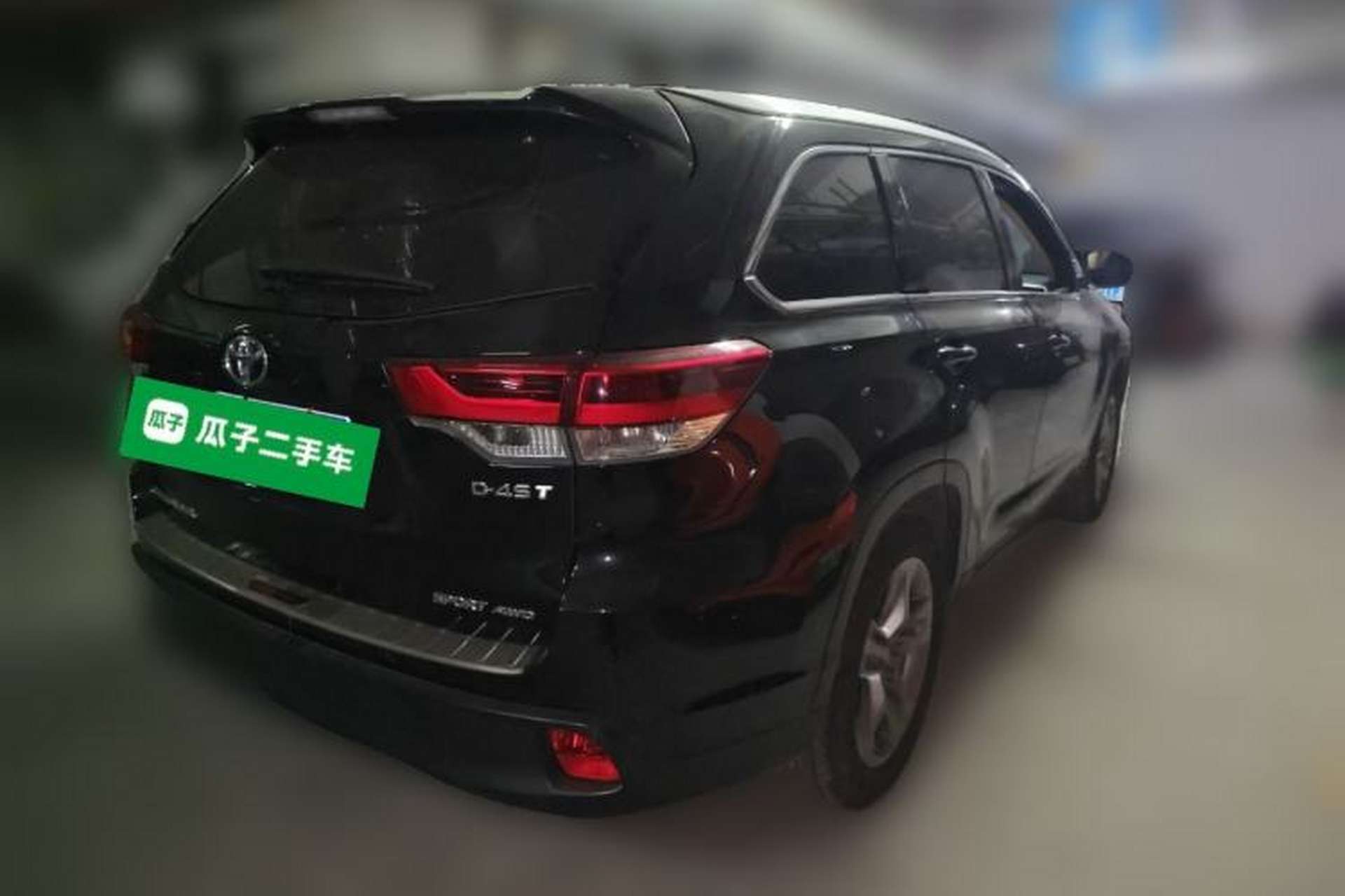 Used Toyota Highlander 2018 2.0T Four-Wheel Drive Prestige Version 7 Seats China V Emission Standard Rear Right 45 Deg