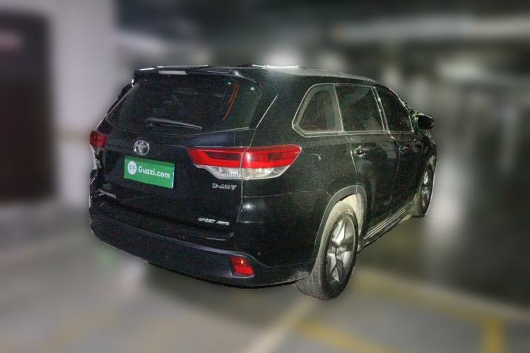 Used Toyota Highlander 2018 2.0T Four-Wheel Drive Prestige Version 7 Seats China VI Standard Rear Right 45 Deg