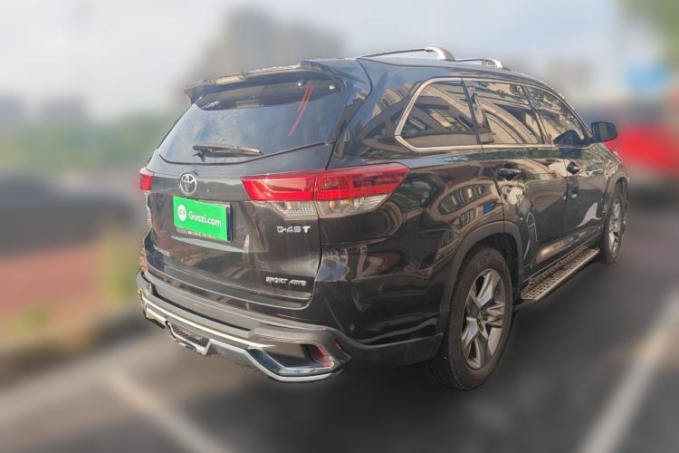 Used Toyota Highlander 2018 2.0T Four-Wheel Drive Prestige Version 7 Seats China V Emission Standard Rear Right 45 Deg