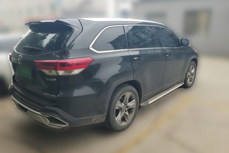 Used Toyota Highlander 2018 2.0T Four-Wheel Drive Luxury Version 7 Seats China VI Standard Rear Right 45 Deg