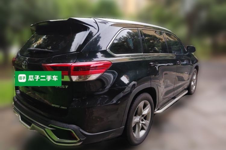 Used Toyota Highlander 2018 2.0T Four-Wheel Drive Prestige Version 7 Seats China VI Standard Rear Right 45 Deg