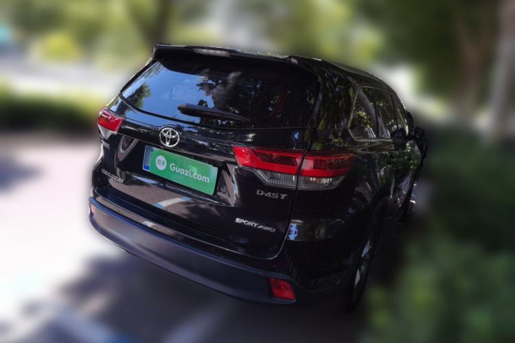 Used Toyota Highlander 2018 2.0T Four-Wheel Drive Luxury Version 7 Seats China VI Standard Rear Right 45 Deg