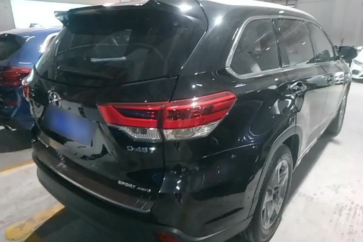 Used Toyota Highlander 2018 2.0T Four-Wheel Drive Prestige Version 7 Seats China VI Standard Rear Right 45 Deg