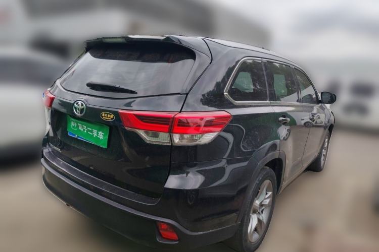 Used Toyota Highlander 2018 2.0T Four-Wheel Drive Luxury Version 7 Seats China VI Standard Rear Right 45 Deg