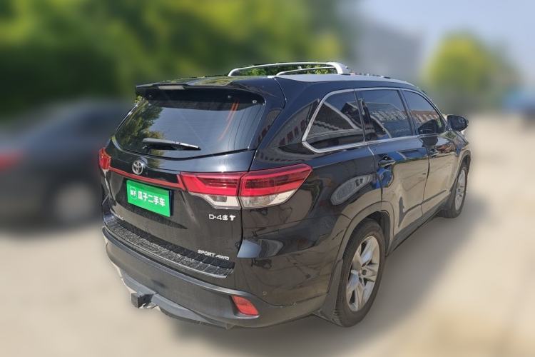 Used Toyota Highlander 2018 2.0T Four-Wheel Drive Prestige Version 7 Seats China VI Standard Rear Right 45 Deg