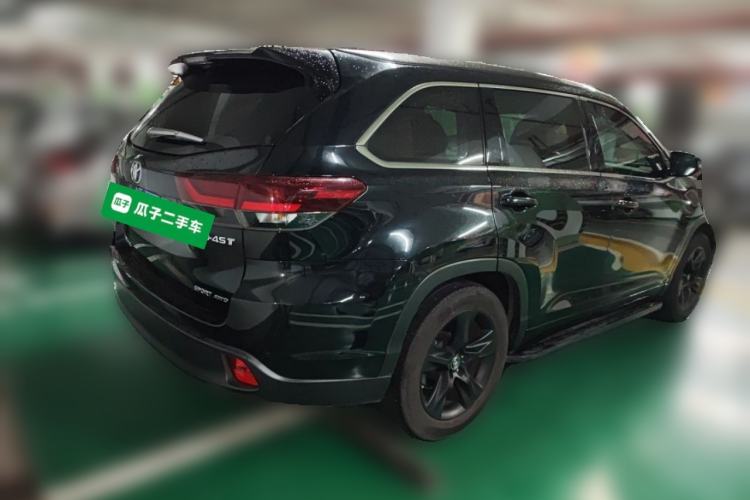 Used Toyota Highlander 2018 2.0T Four-Wheel Drive Knight Edition 7 Seats China VI Standard Rear Right 45 Deg