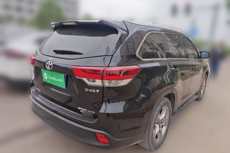 Used Toyota Highlander 2018 2.0T Four-Wheel Drive Luxury Version 7 Seats China VI Standard Rear Right 45 Deg