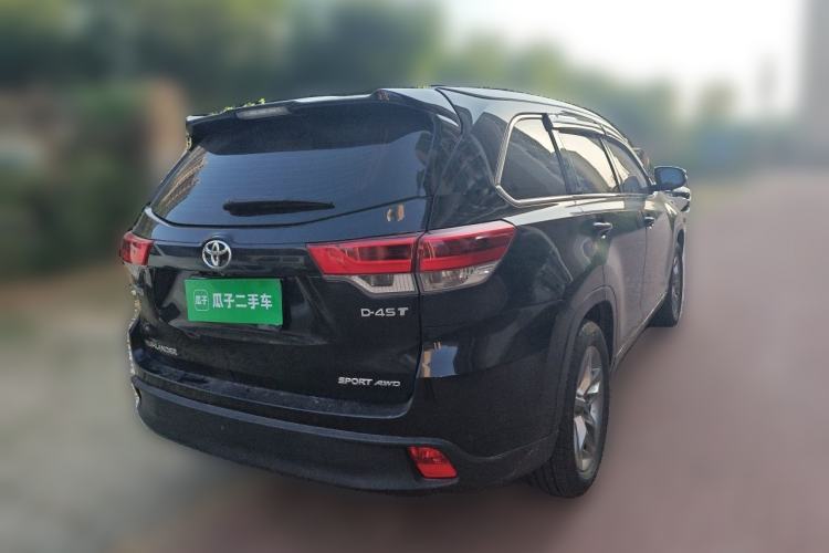 Used Toyota Highlander 2018 2.0T Four-Wheel Drive Luxury Version 7 Seats China VI Standard Rear Right 45 Deg