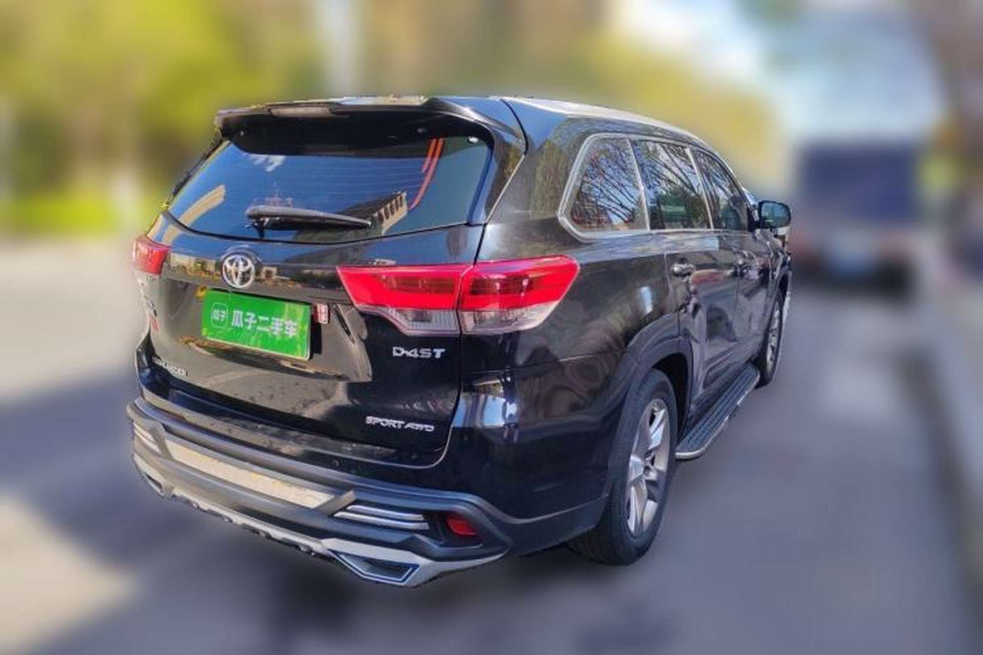 Used Toyota Highlander 2018 2.0T Four-Wheel Drive Prestige Version 7 Seats China V Emission Standard Rear Right 45 Deg