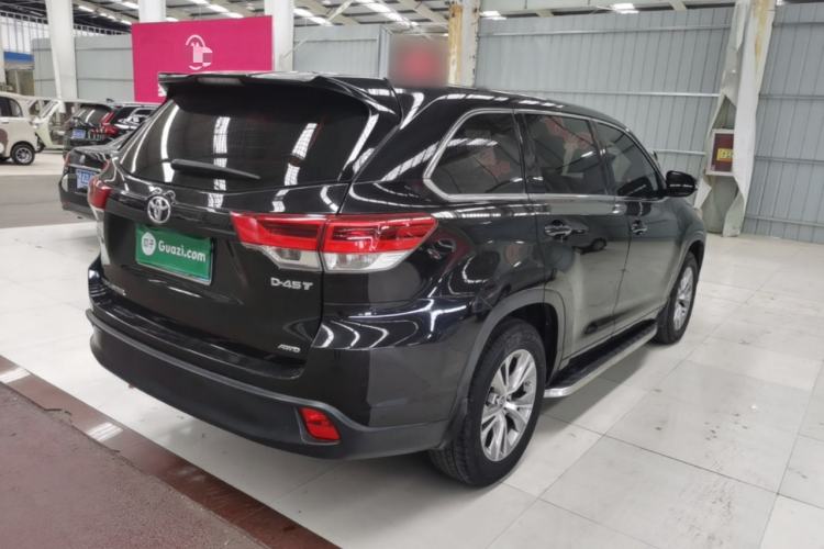 Used Toyota Highlander 2018 2.0T Four-Wheel Drive Elite Edition 7 Seats China V Standard Rear Right 45 Deg