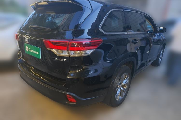 Used Toyota Highlander 2018 2.0T Two-Wheel Drive Elite Version 5 Seats China VI Standard Rear Right 45 Deg