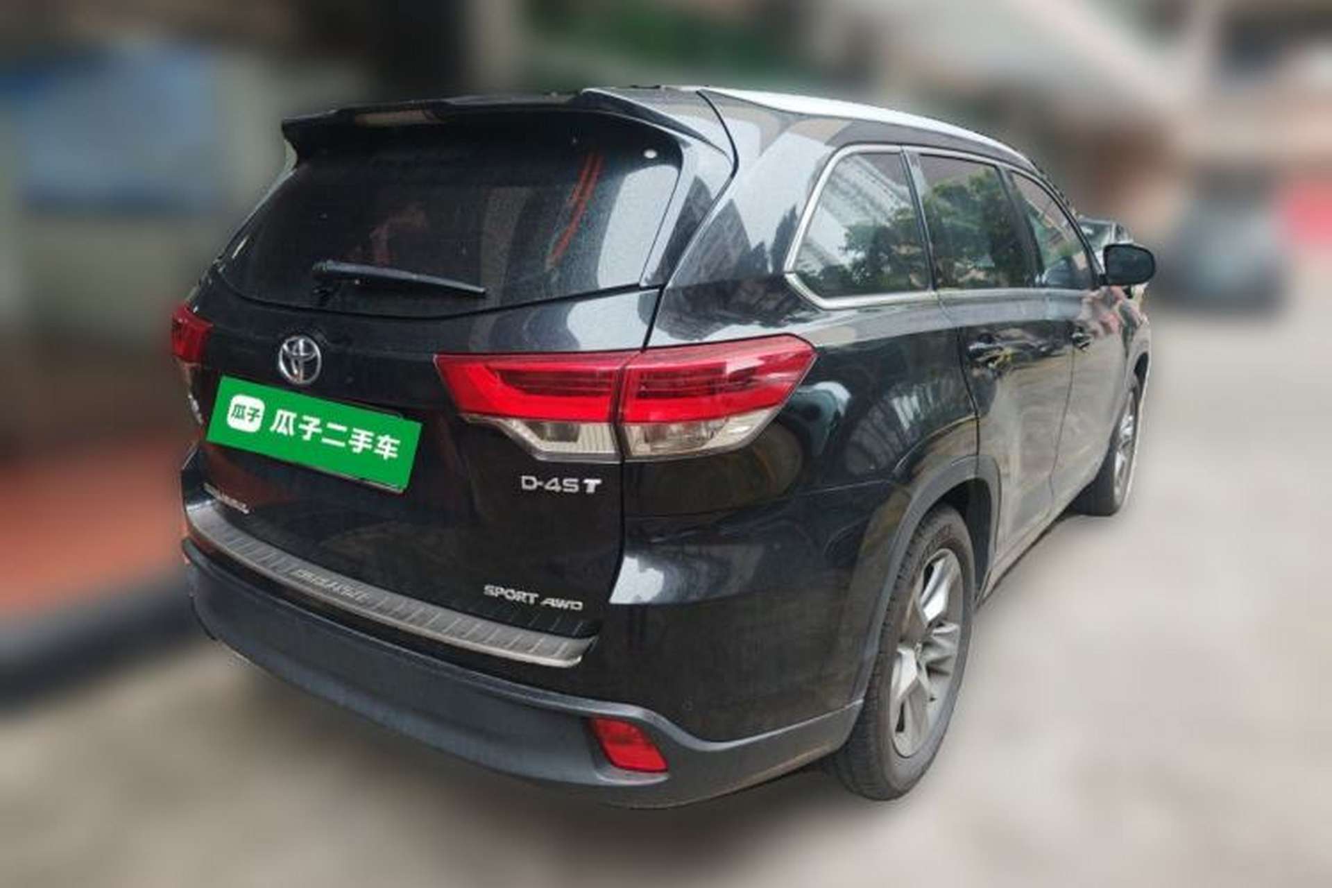 Used Toyota Highlander 2018 2.0T Four-Wheel Drive Prestige Version 7 Seats China VI Standard Rear Right 45 Deg